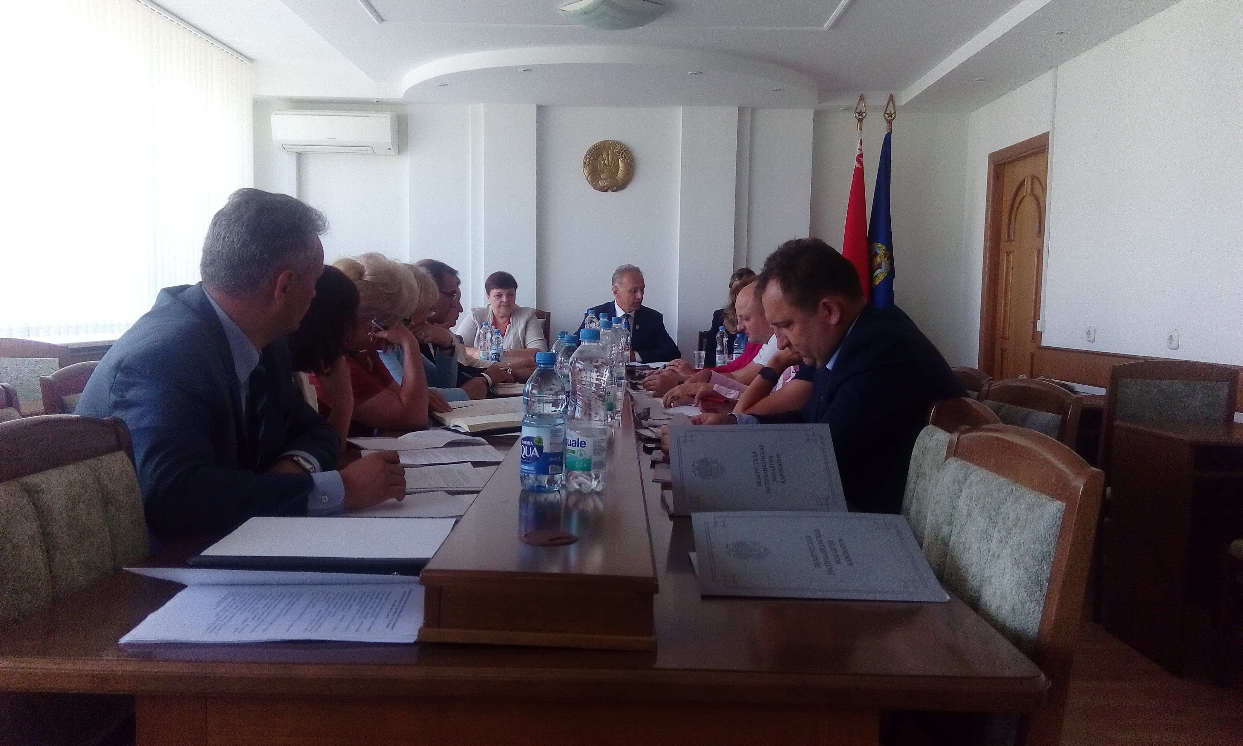Совет БРКА рассмотрел в Минске актуальные вопросы деятельности адвокатуры