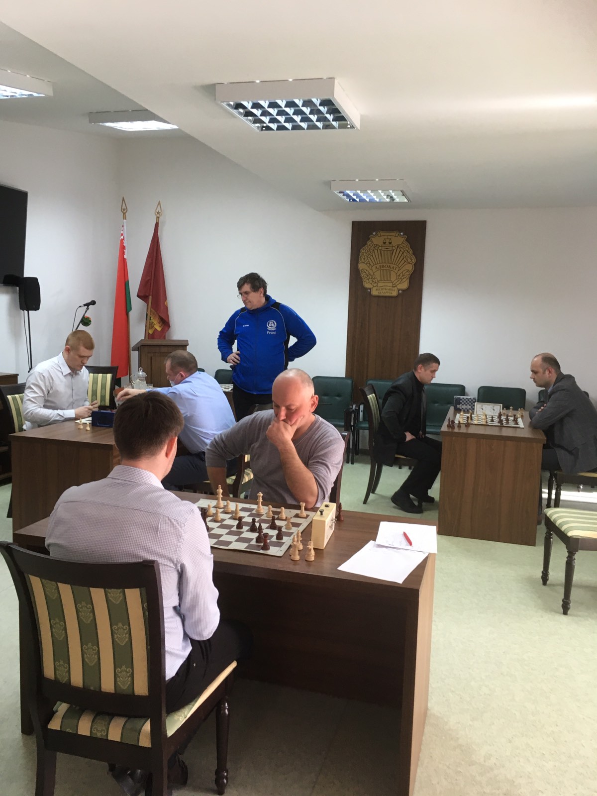 22 апреля состоялся шахматный турнир среди адвокатов Брестской областной коллегии 