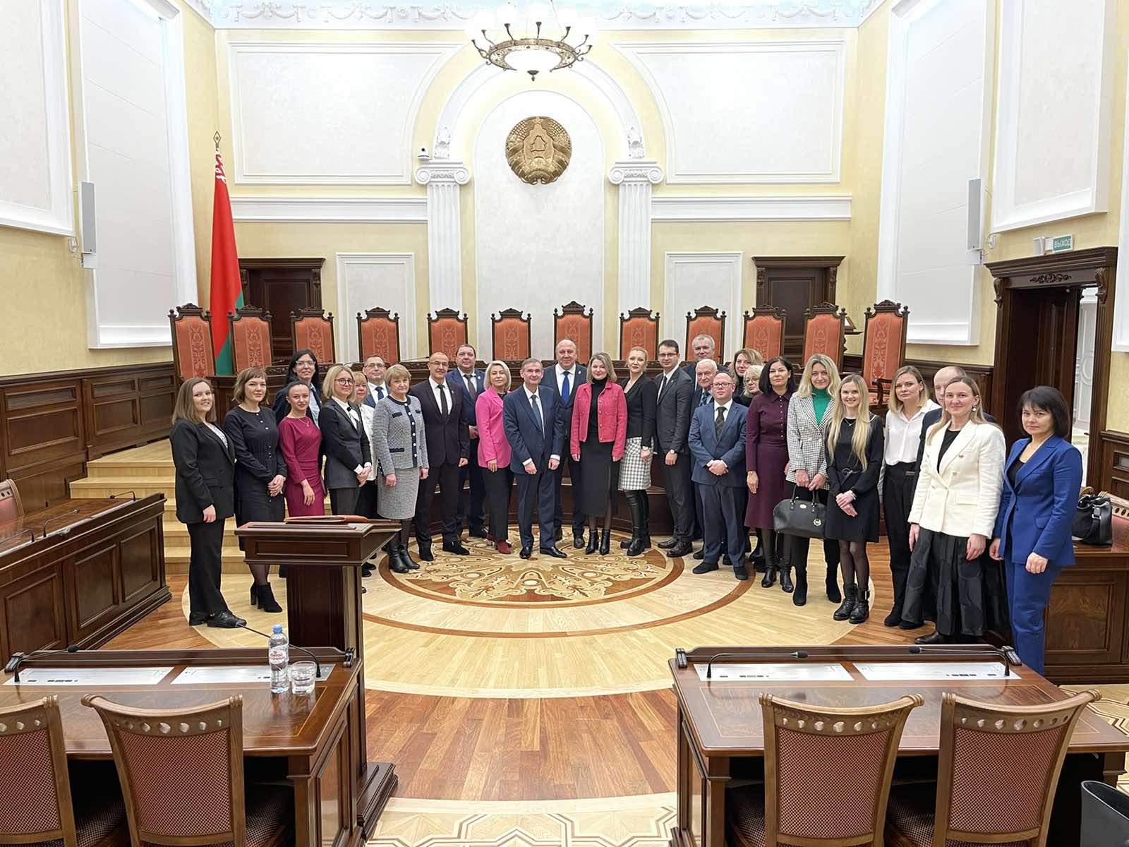 Представители белорусской адвокатуры познакомились с работой Конституционного Суда