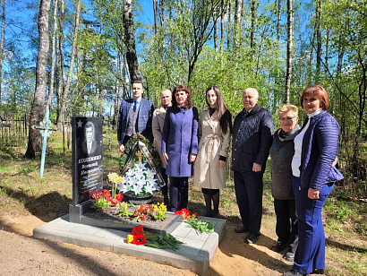 При финансовой поддержке могилевских адвокатов установлен памятник герою Великой Отечественной войны