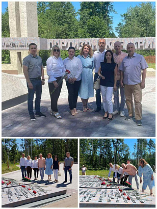 Гомельские адвокаты посетили мемориальный комплекс «Партизанская криничка»