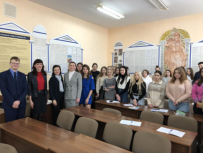 Адвокаты Могилевской областной коллегии  рассказали студентам о своей профессии